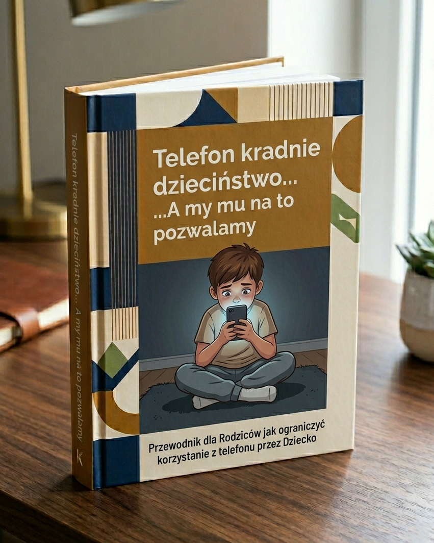 E-BOOK: Telefon kradnie dzieciństwo..A my mu na to pozwalamy: Przewodnik dla Rodziców jak ograniczyć korzystanie z telefonu