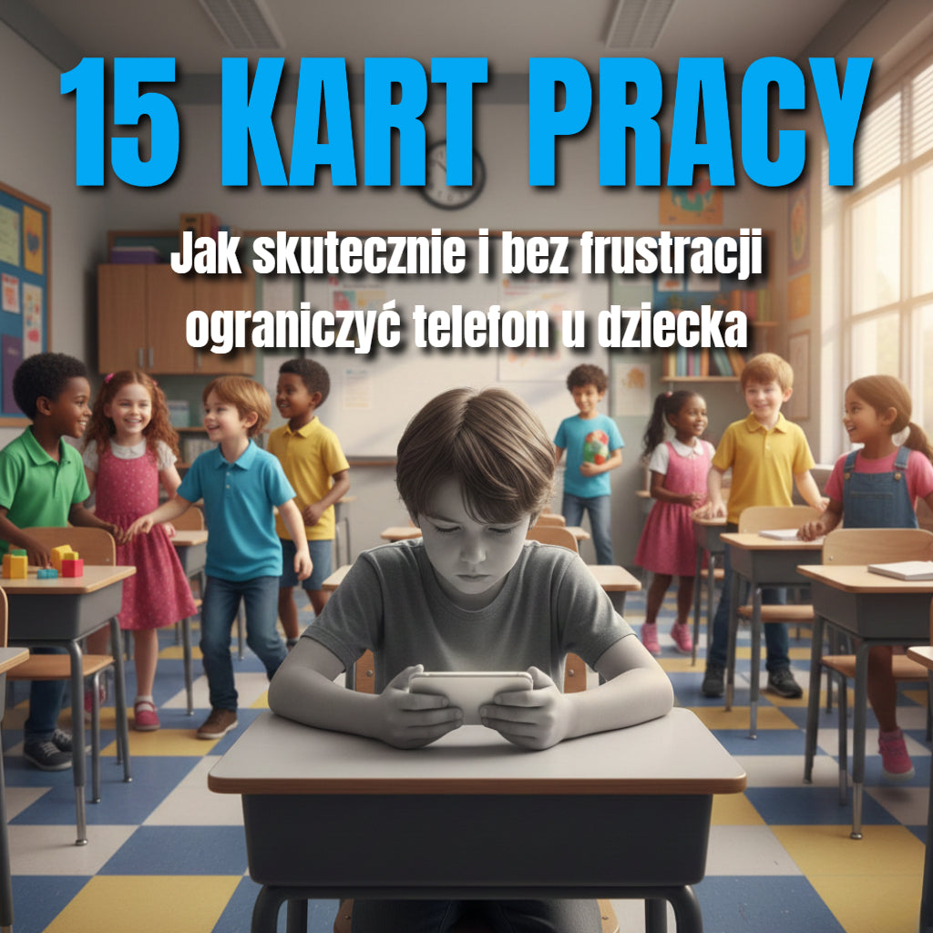 15 KART PRACY: Jak skutecznie i bez frustracji ograniczyć telefon u dziecka?